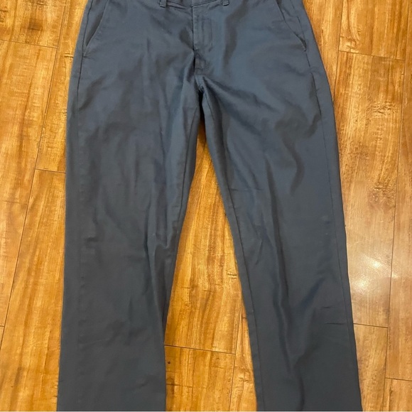 J CREW Men’s Flex Straight Fit Blue Khaki Trouser Dress Pant Size 29 x 32 - Picture 6 of 10